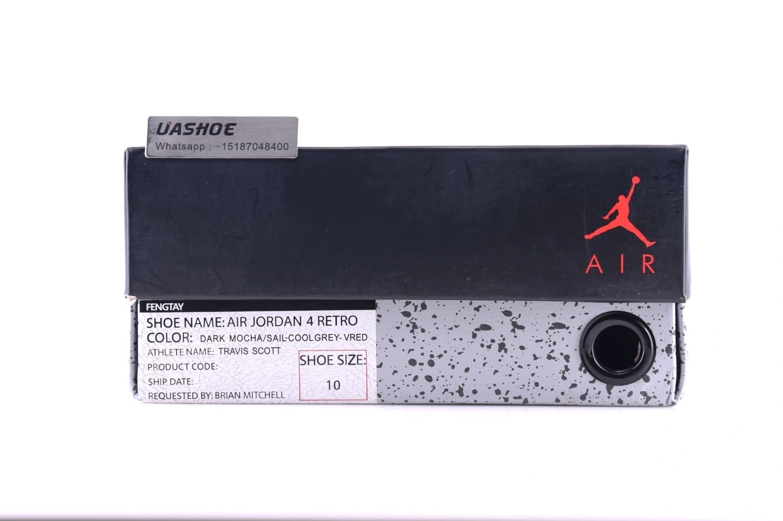 AJ4-882335 AIR 4 CAMOUFLAGE RETRO JORDAN BROWN 0314